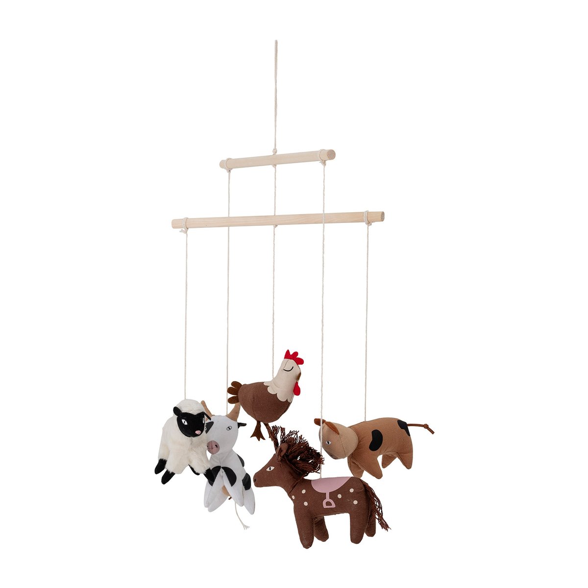 Bloomingville Gunni mobile o28 cm Brown | Scandinavian Design | Children's room accessories | Brown