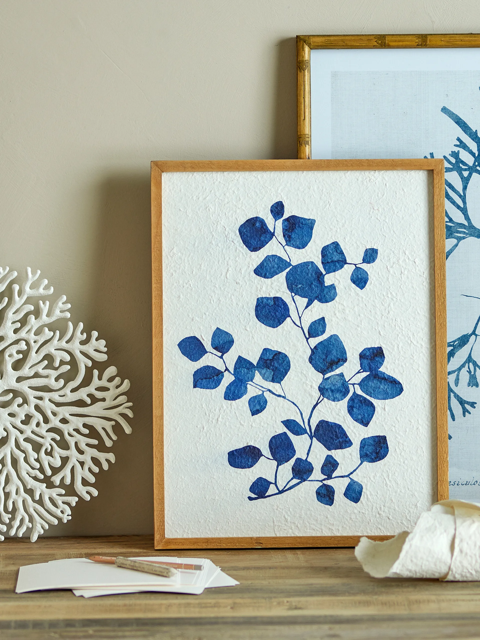 Gunnvor painting 40.5x53.5 cm, Pine frame Bloomingville