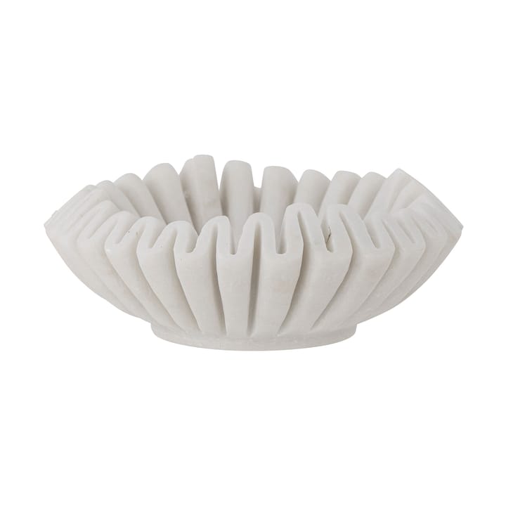 Harmonia decorative bowl Ø17 cm, White marble Bloomingville