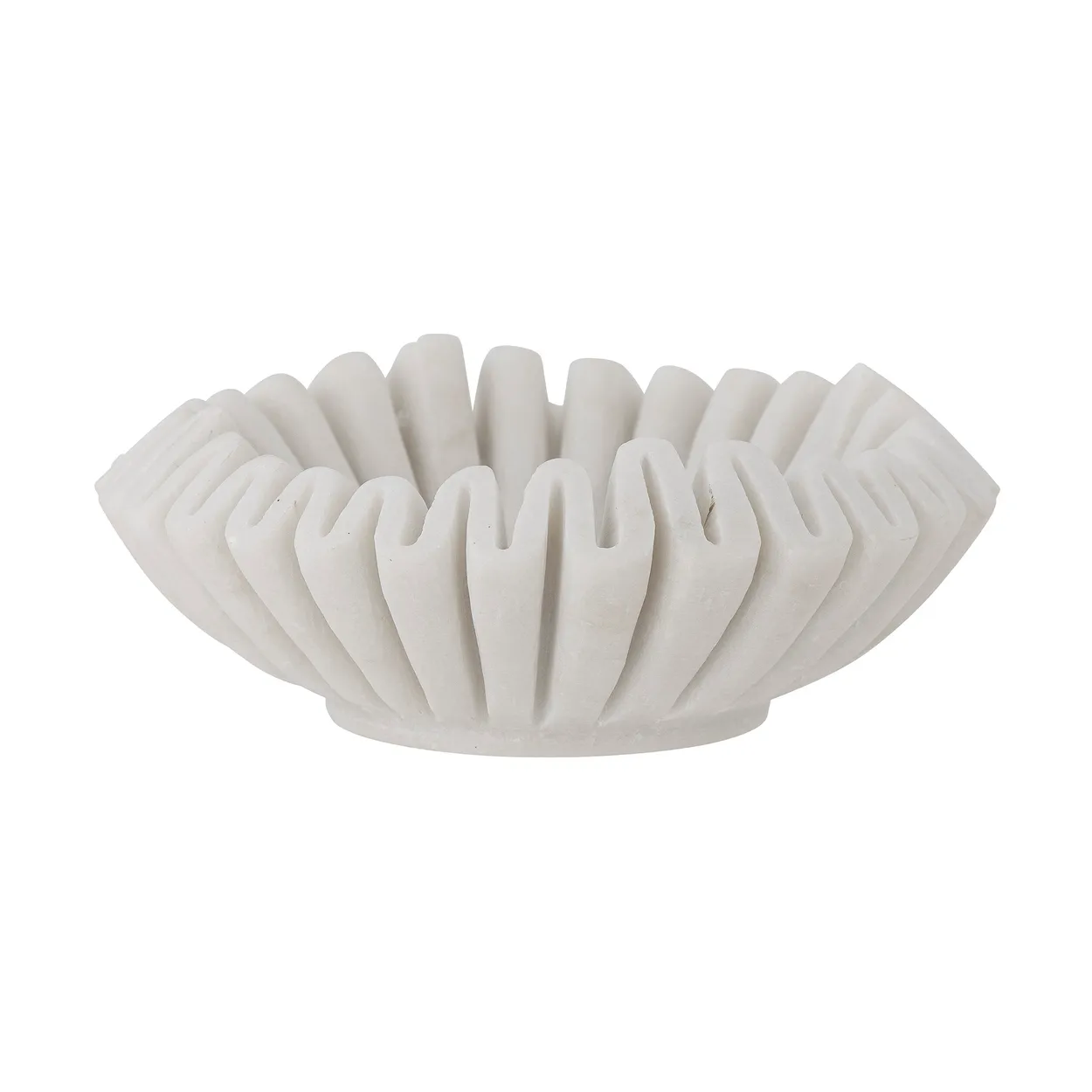 Bloomingville Harmonia decorative bowl Ø17 cm White marble