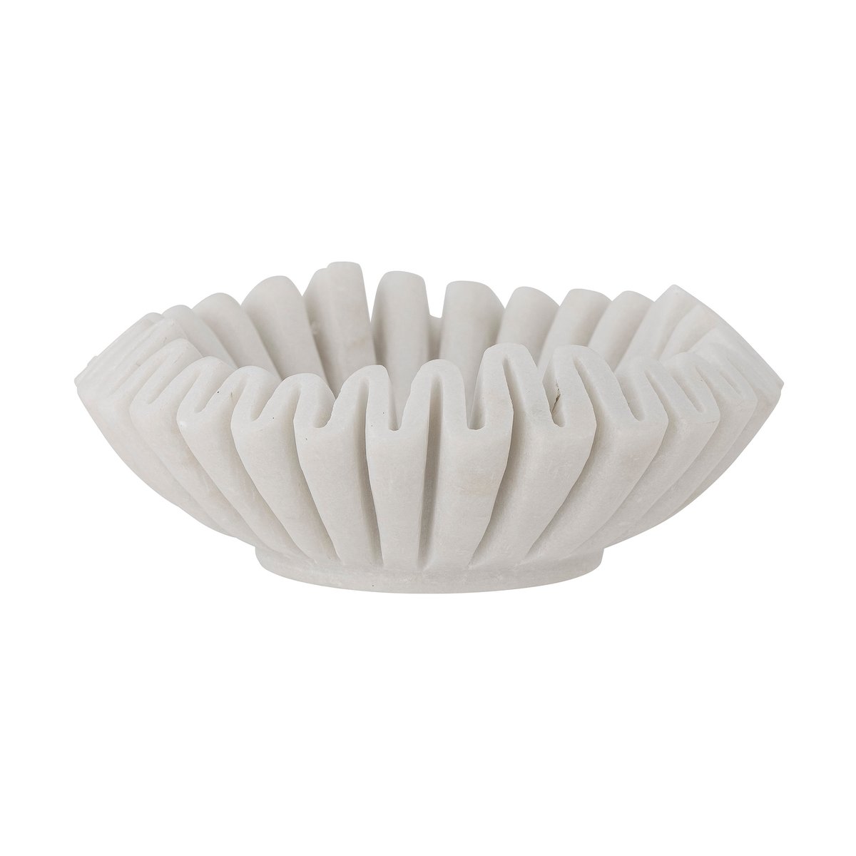 Bloomingville Harmonia decorative bowl o17 cm White marble