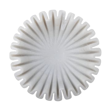 Harmonia decorative bowl Ø17 cm - White marble - Bloomingville