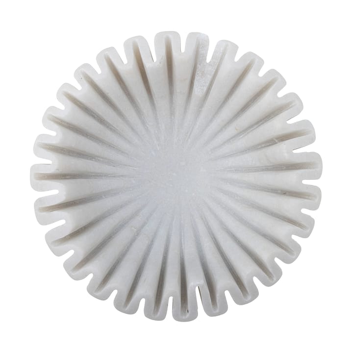 Harmonia decorative bowl Ø17 cm, White marble Bloomingville