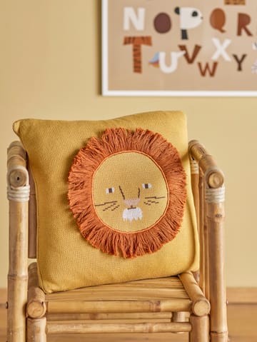 Harrison cushion 40x40 cm - Yellow lion - Bloomingville