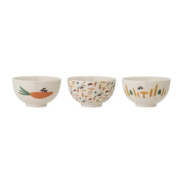 Harvest bowl Ø11.5 cm 3 pieces - Nature - Bloomingville