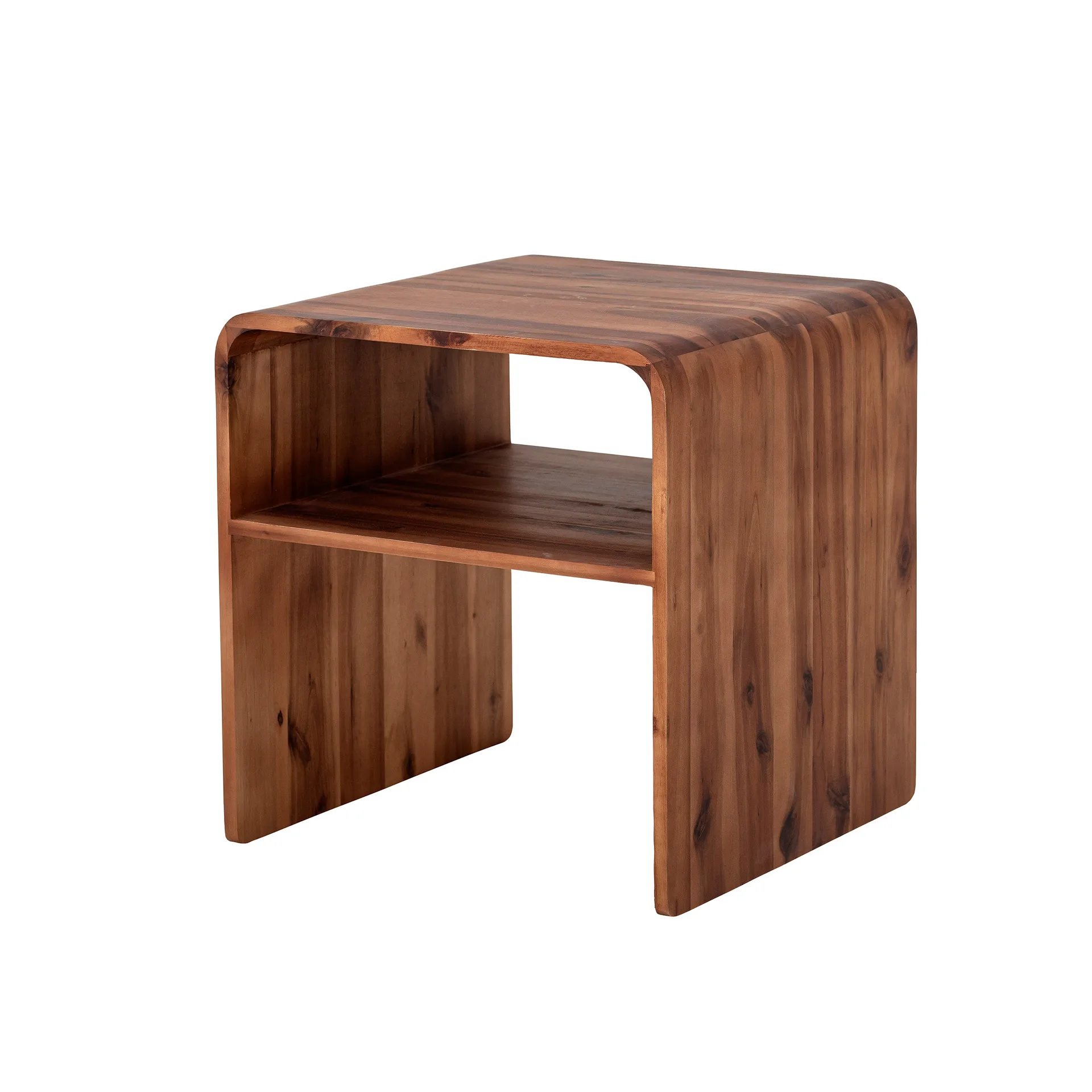 Hassel side table acacia, Brown Bloomingville