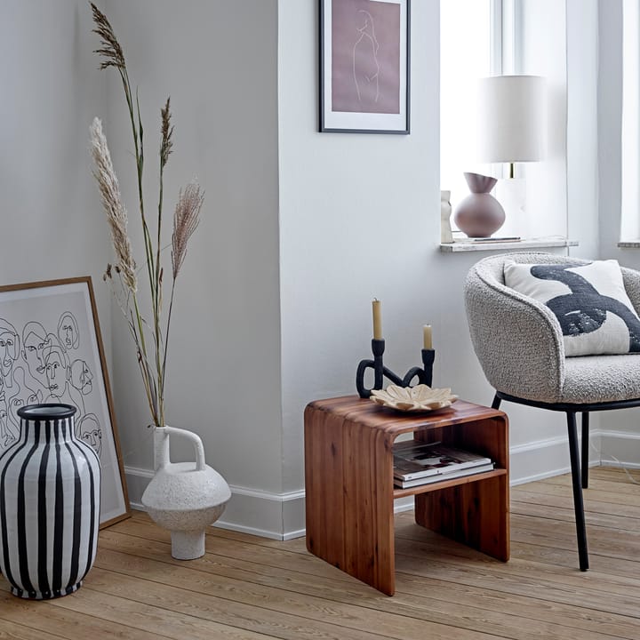 Hassel side table acacia, Brown Bloomingville