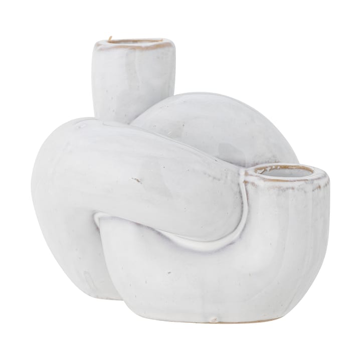 Haydn candle stick knot - White - Bloomingville