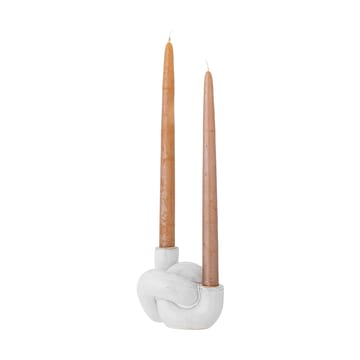 Haydn candle stick knot - White - Bloomingville