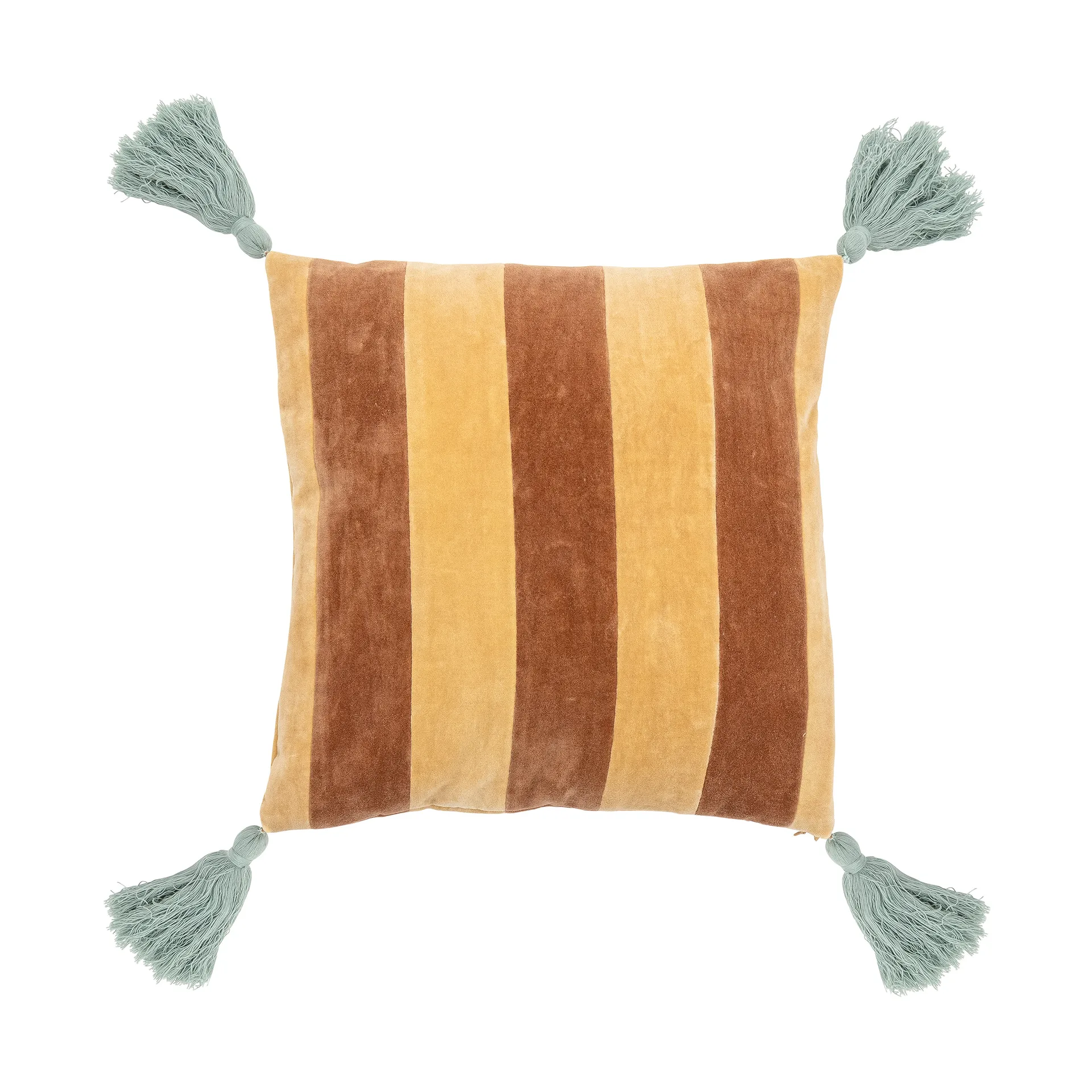 Hei cushion 40x40 cm, Brown-yellow Bloomingville