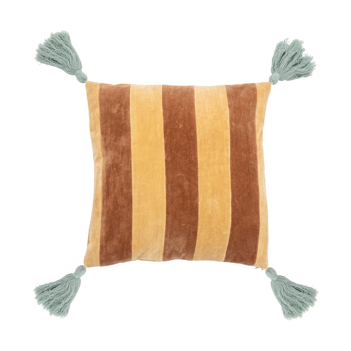 Bloomingville Hei cushion 40x40 cm Brown-yellow | Scandinavian Design | Cushions | Brown