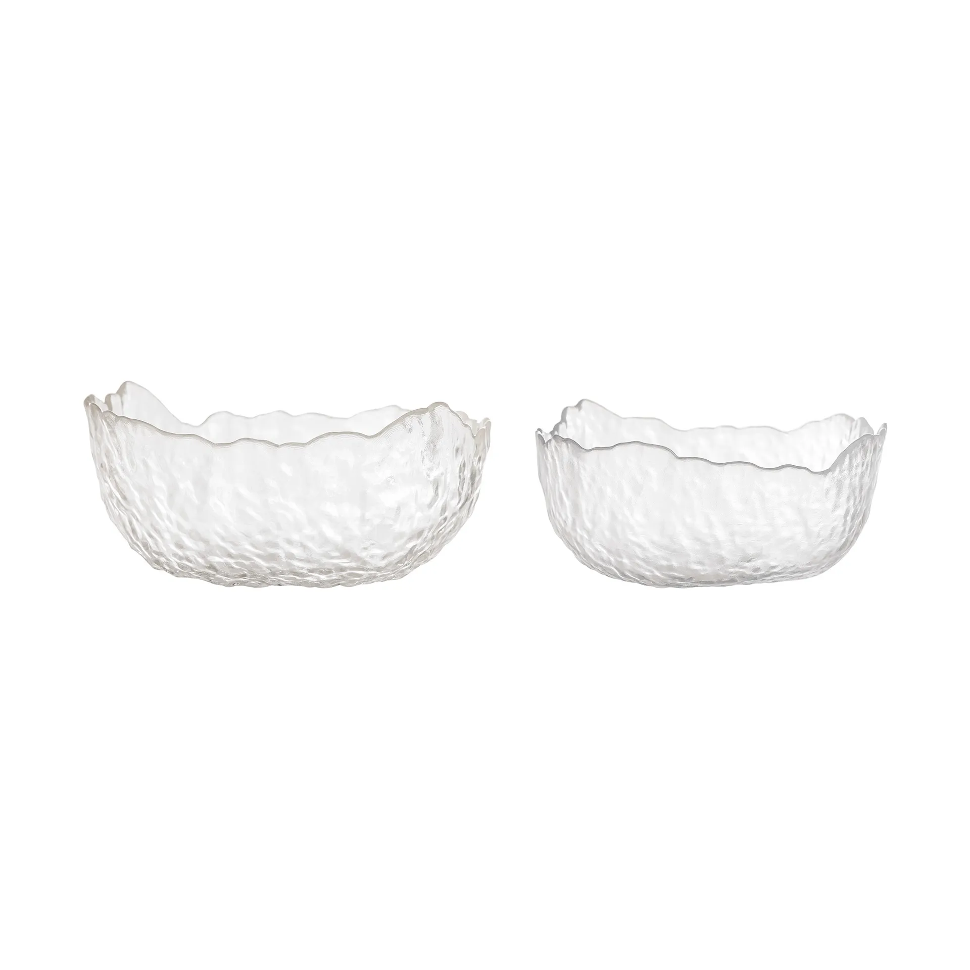 Hewan bowl 2 pieces, Clear Bloomingville