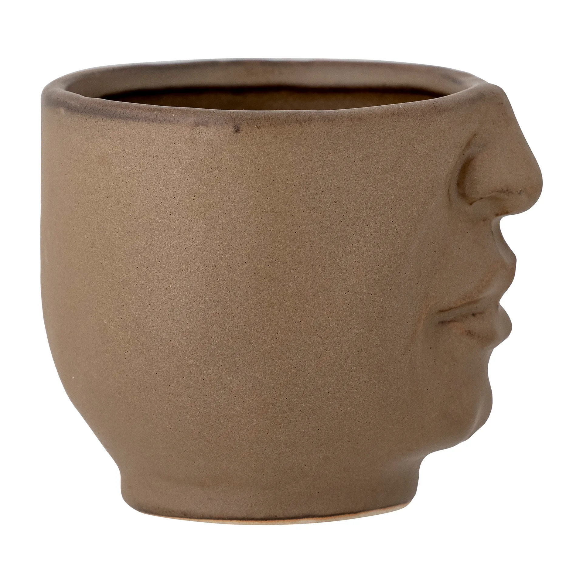 Hiling flower pot Ø10.5 cm, Brown Bloomingville