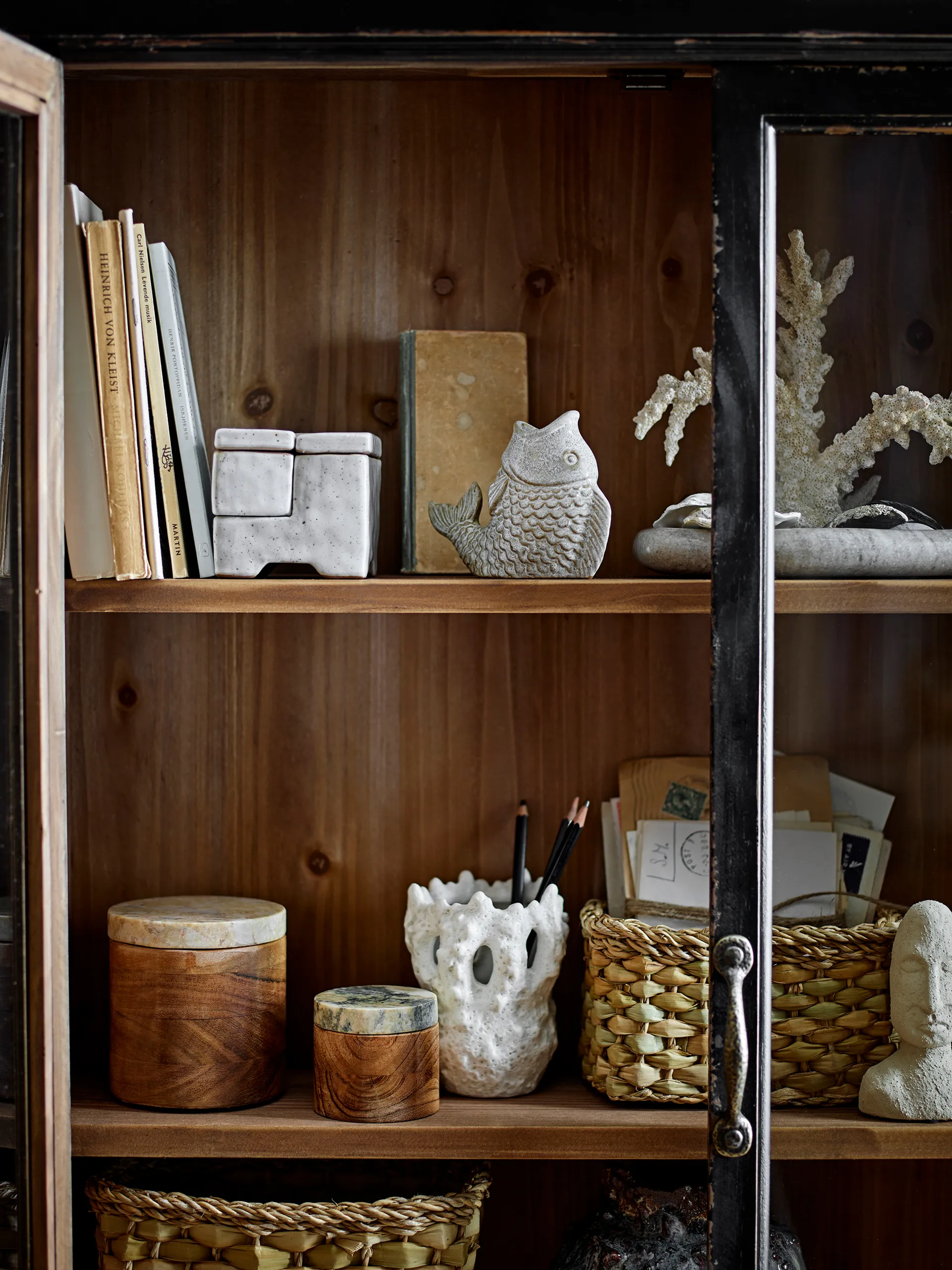 Hiro candle holder, Grey Bloomingville