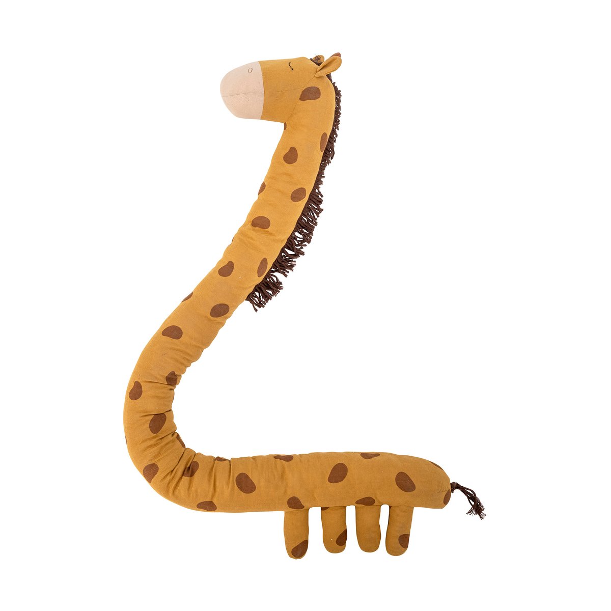 Bloomingville Ibber plush toy 184 cm Orange giraffe