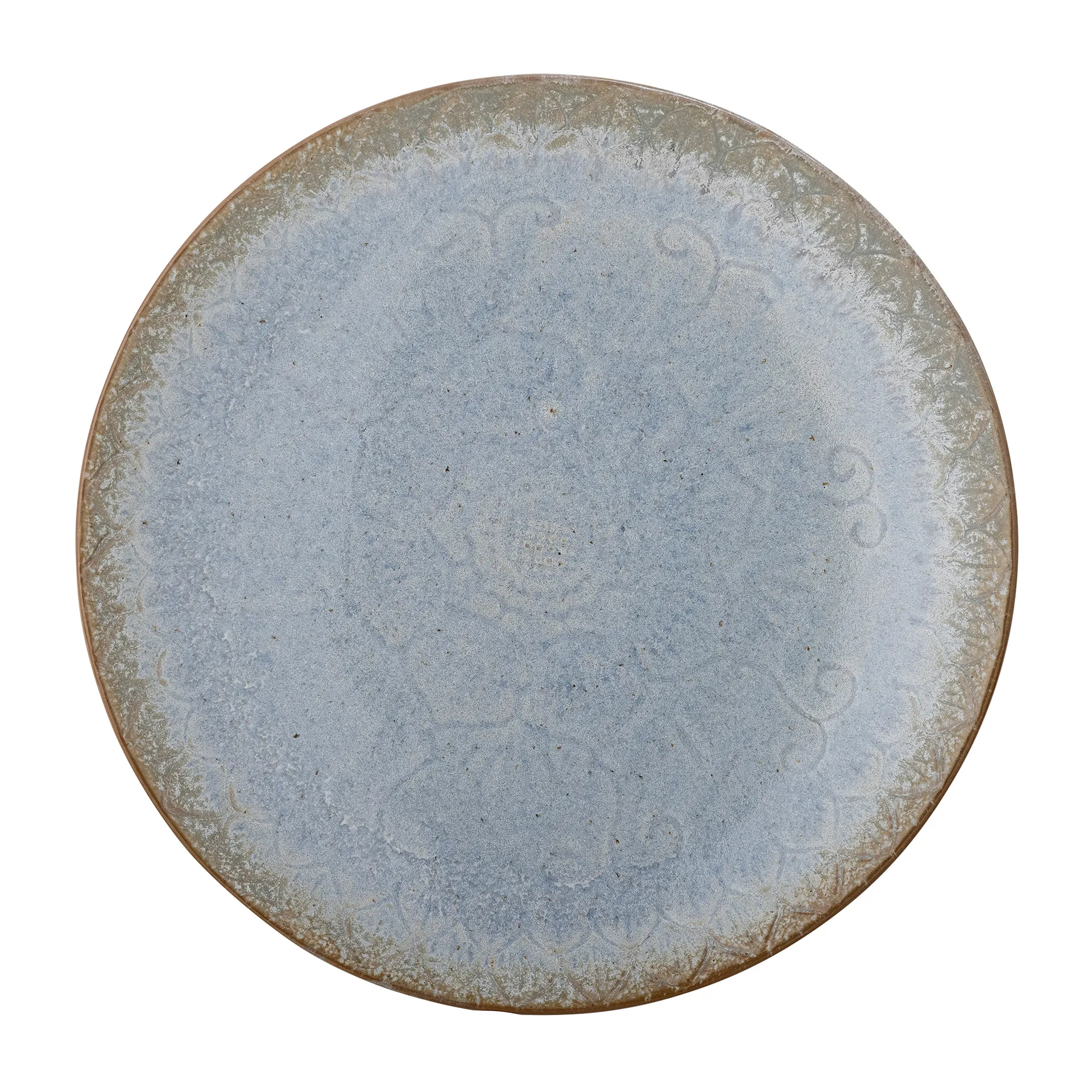 Idunn plate Ø25.5 cm, Blue Bloomingville