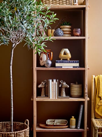Iness candle sticks 2 pieces - Brown - Bloomingville