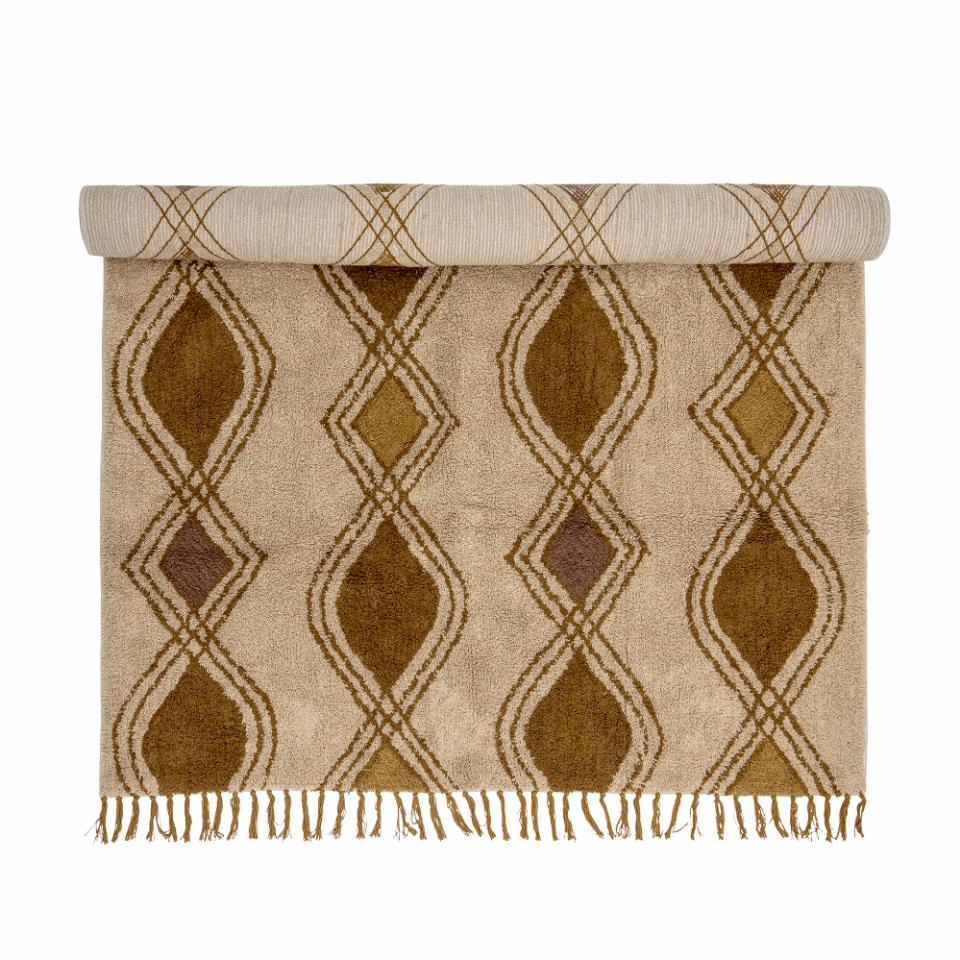 Bloomingville Isadora rug 140x200 cm Brown