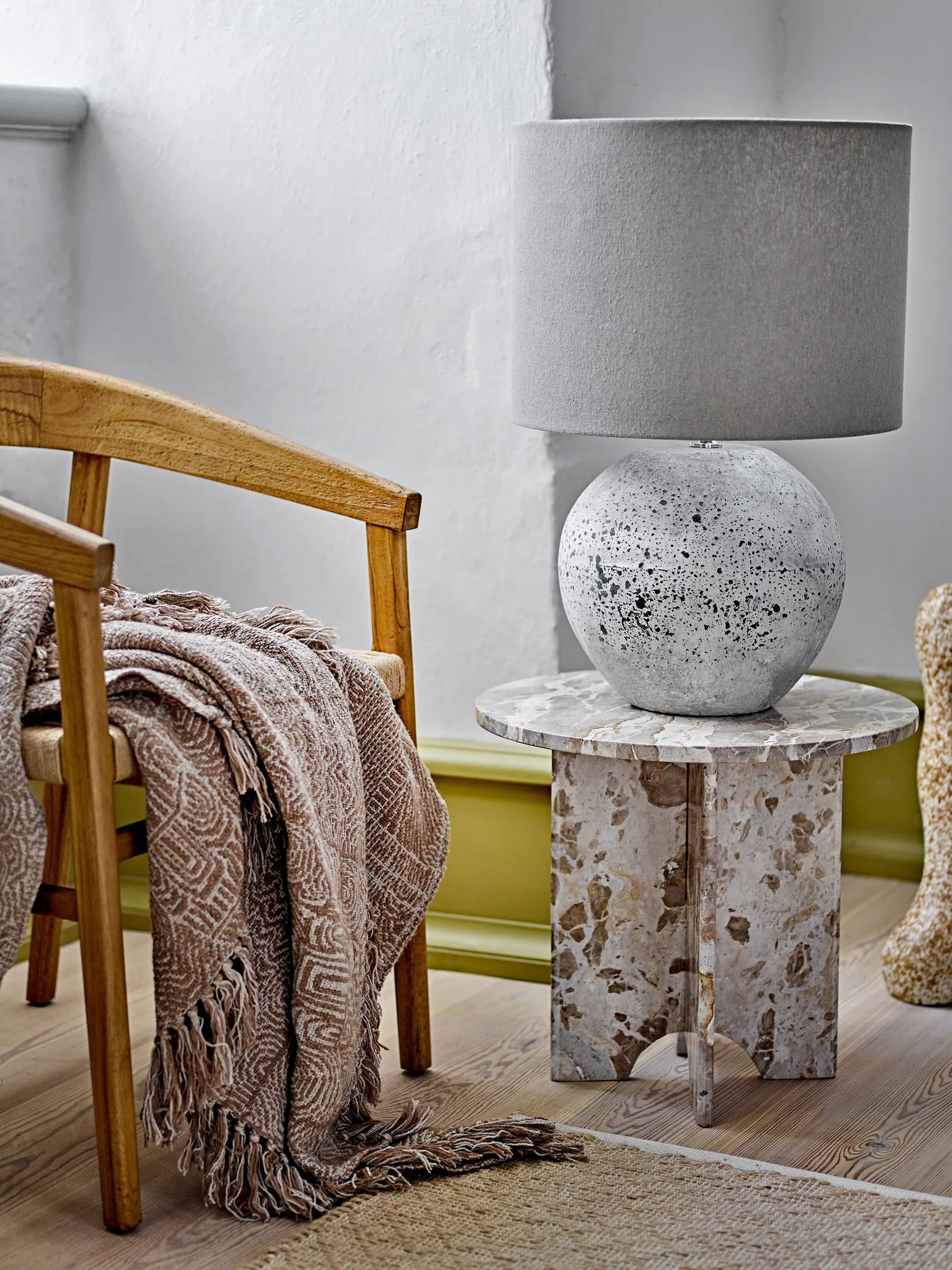 Isedora table lamp 59.5 cm, Nature Bloomingville