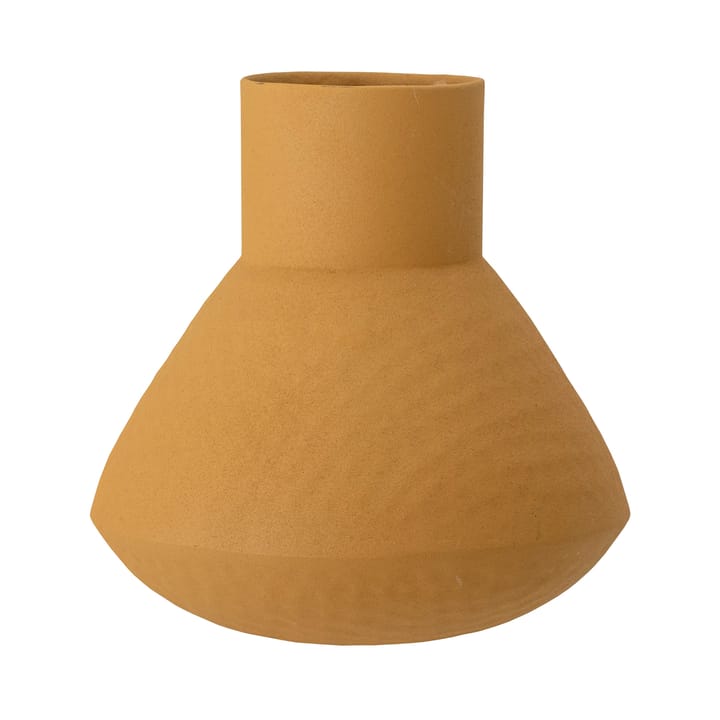 Isira vase metal  20.5 cm - yellow - Bloomingville
