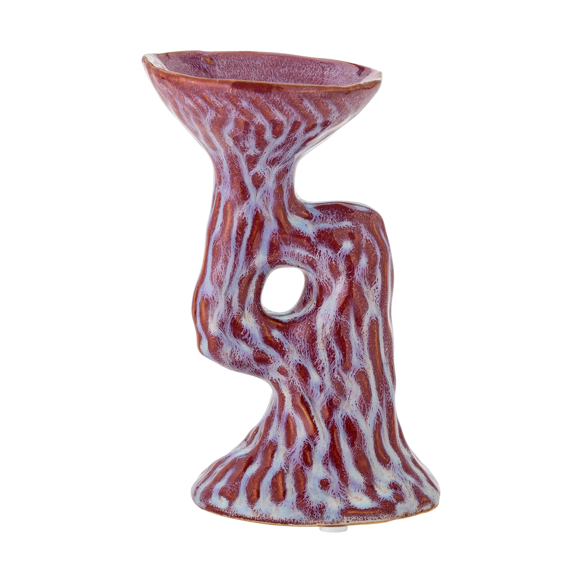 Ivalie candlestick, Pink Bloomingville