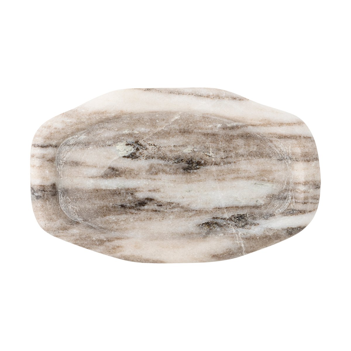 Bloomingville Izumi tray 12.5x20 cm Marble | Scandinavian Design | Trays | White