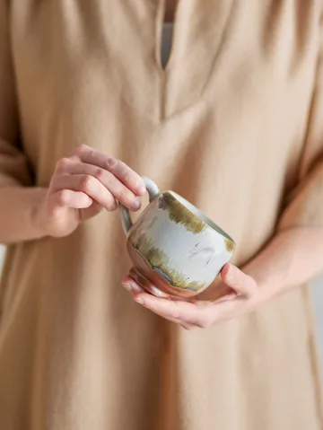 Jade mug 4-pack - Natural - Bloomingville