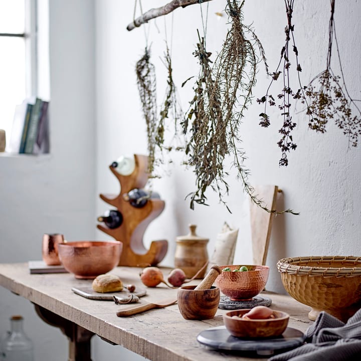 Jai serving tray marble, Ø25.5 cm Bloomingville
