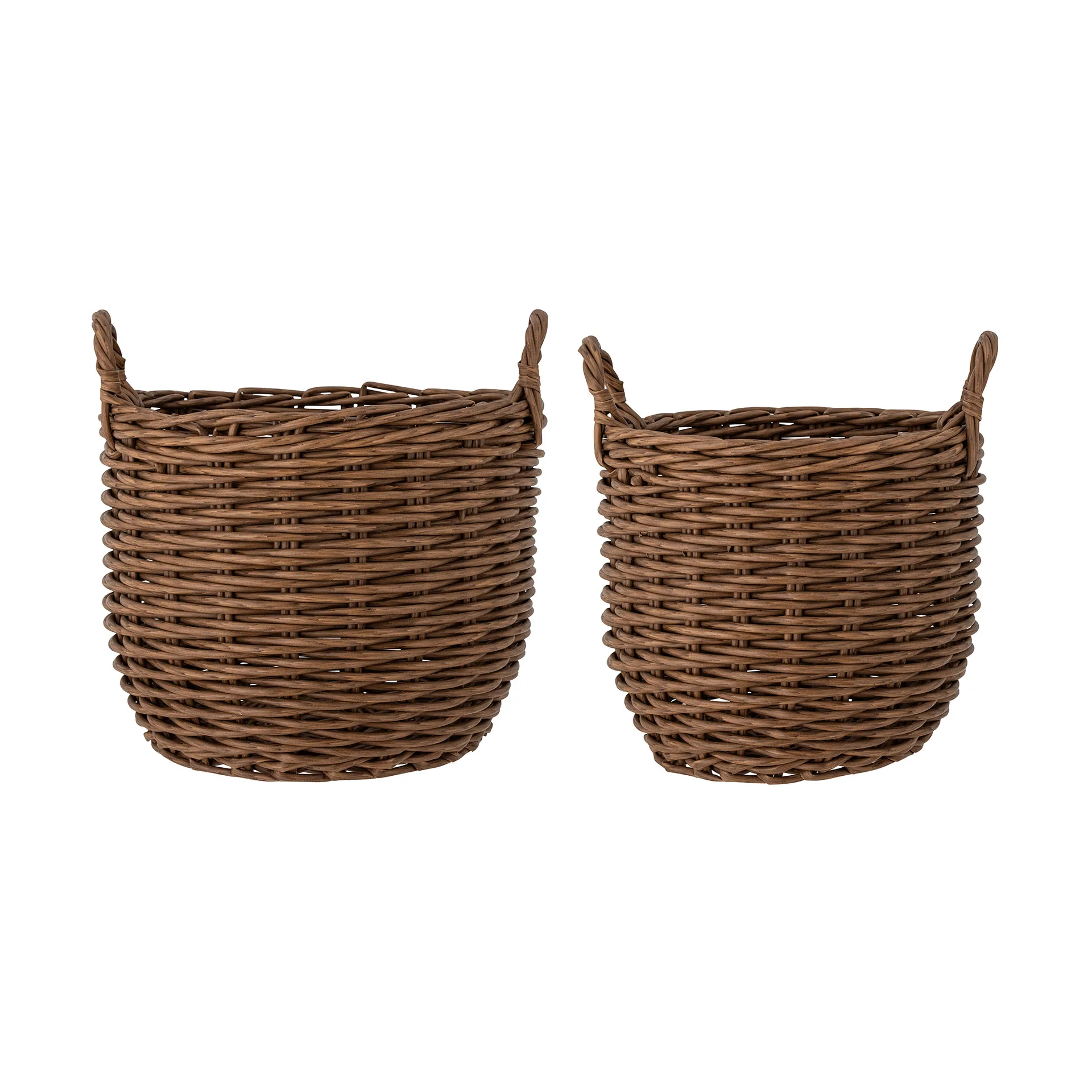 Jayde storage basket 2 pieces, Brown Bloomingville