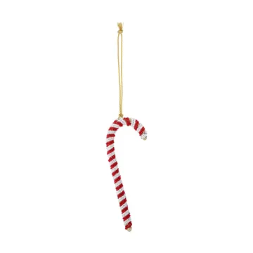Jenice Christmas tree decorations glass - Grey polka - Bloomingville
