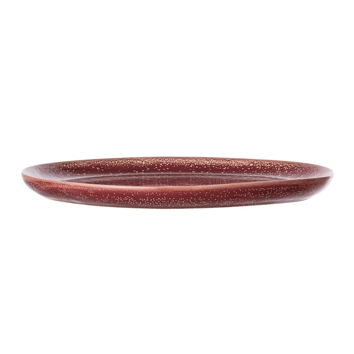 Joëlle plate, red Bloomingville