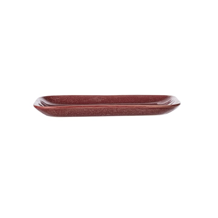 Joëlle serving plate, red Bloomingville