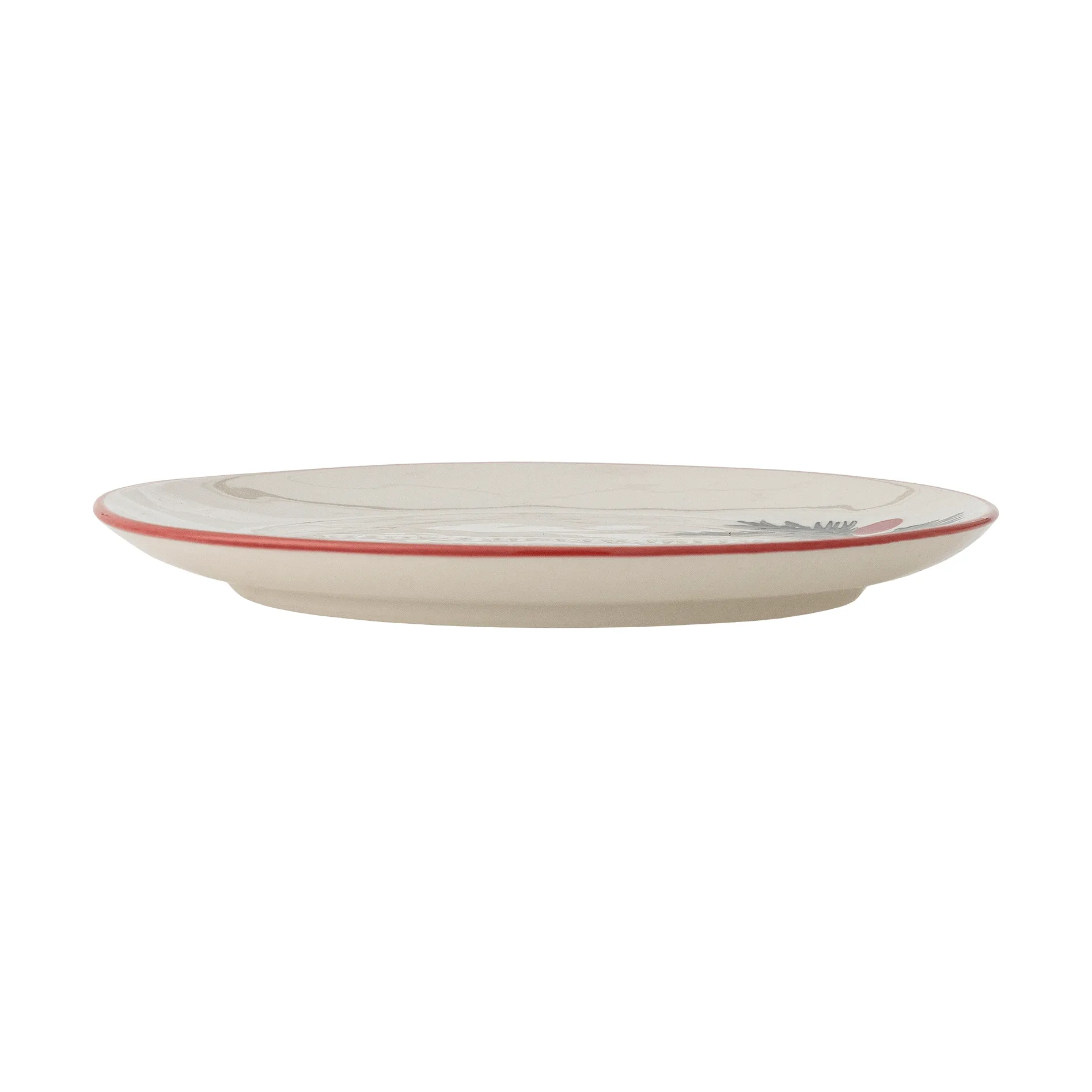 Jovida side plate, Nature, 4 pieces, Ø16 cm Bloomingville