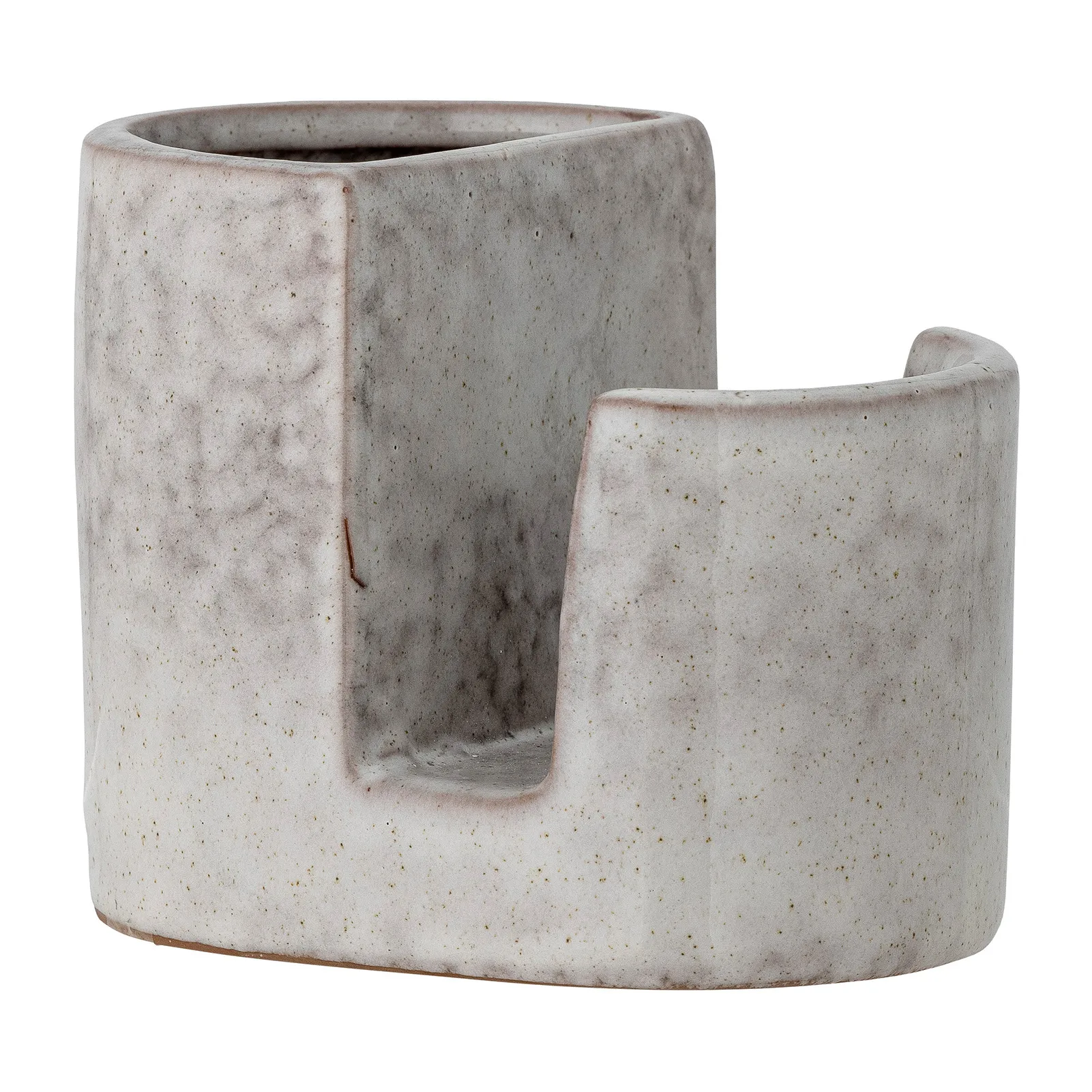 Joye dishbrush holder with bowl for dish sponge, grey Bloomingville