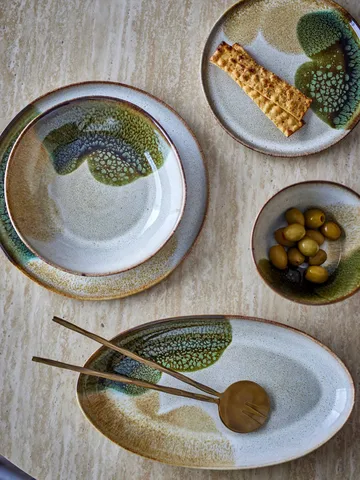 Jules plate - Green, Ø28.5 cm - Bloomingville