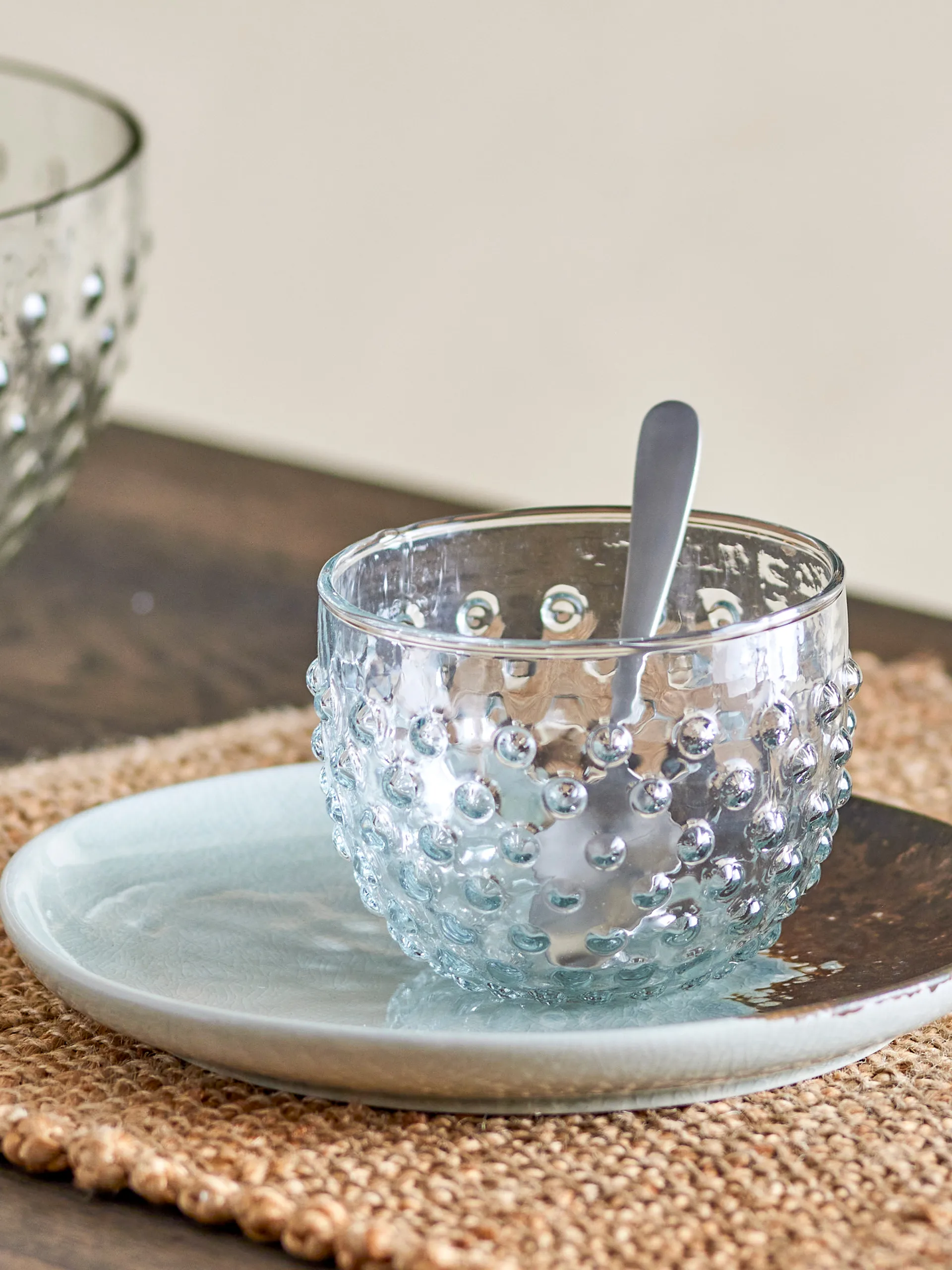 Justina bowl Ø10 cm, Clear Bloomingville