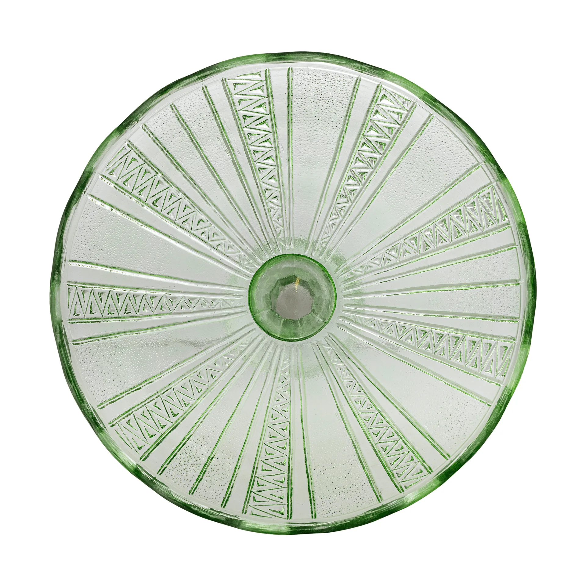 Kaddy pedestal bowl, Green, Ø23 cm Bloomingville