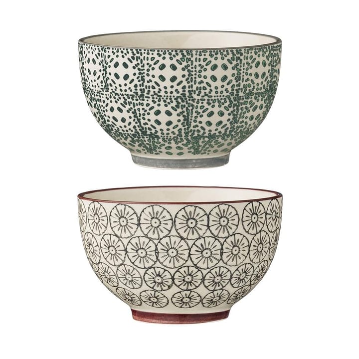 Karine bowl Ø 10 cm 2 pieces grey-green - undefined - Bloomingville