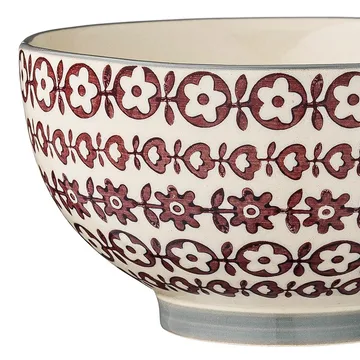 Karine bowl Ø 13.5 cm 2 pieces green-red - Bloomingville