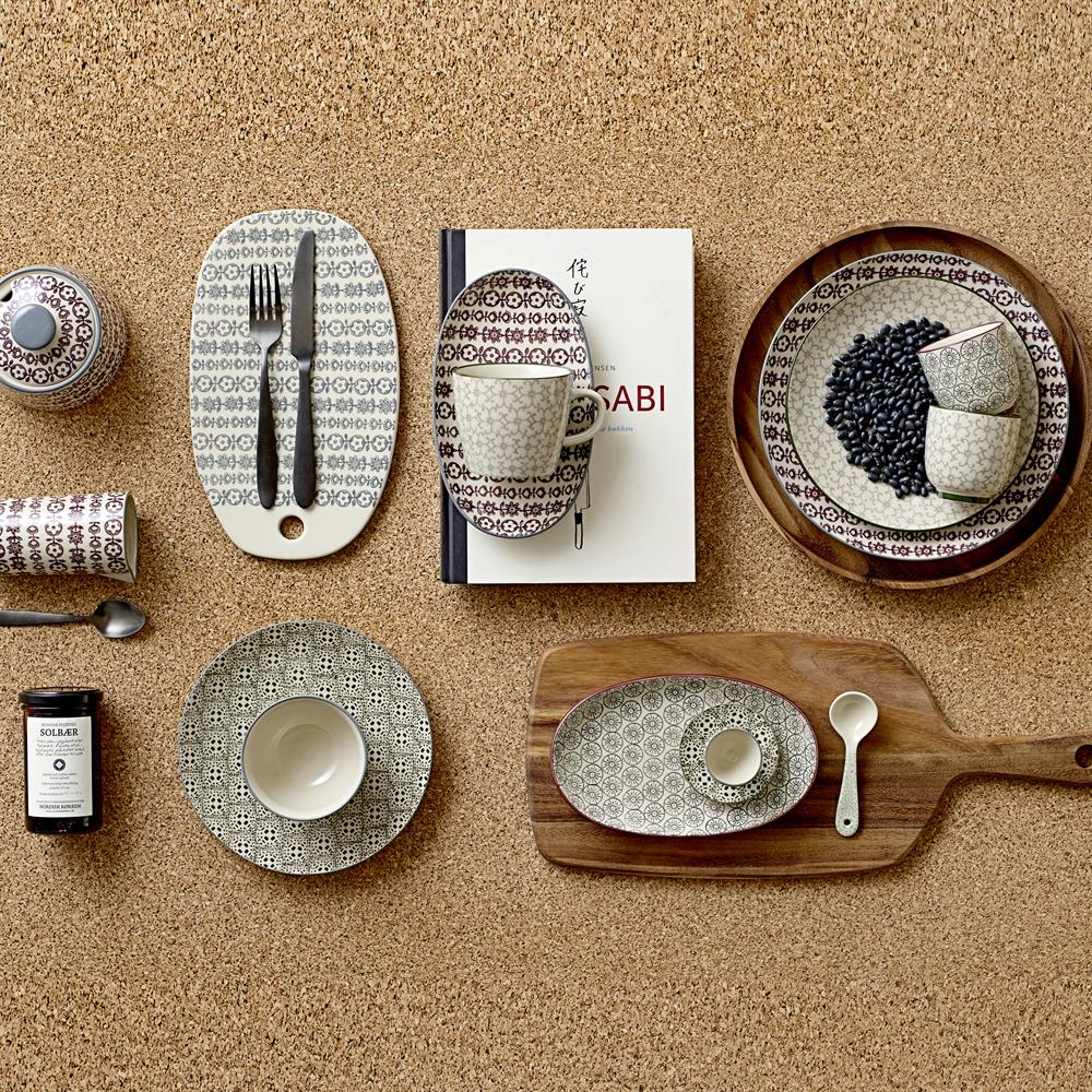 Karine plate 4 pieces Ø 20 cm Bloomingville