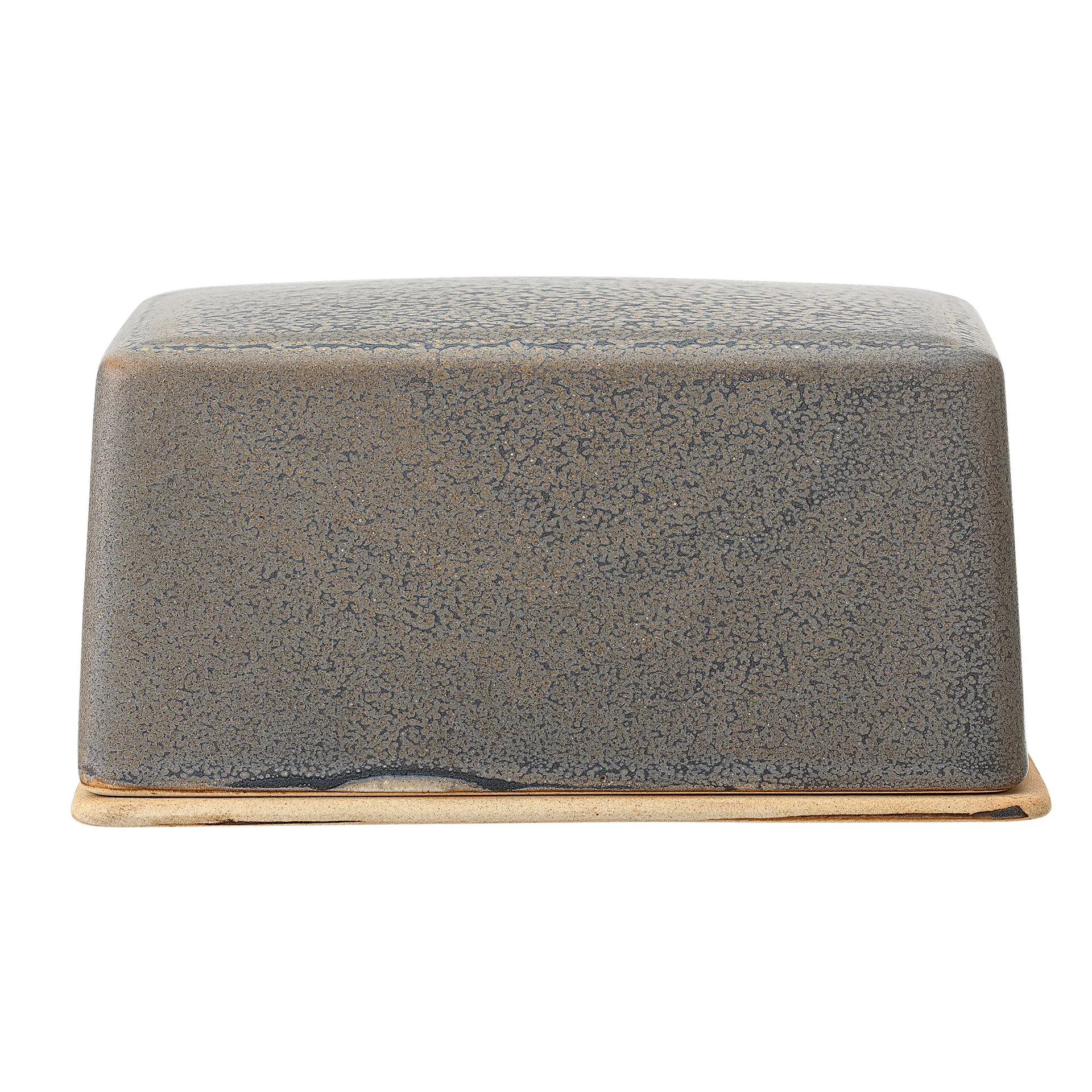 Kendra butter dish stone, Grey Bloomingville