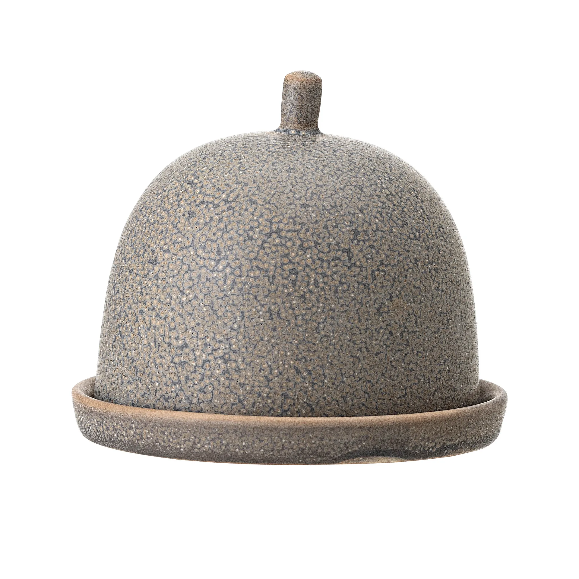 Kendra butter dish stoneware, Grey Bloomingville