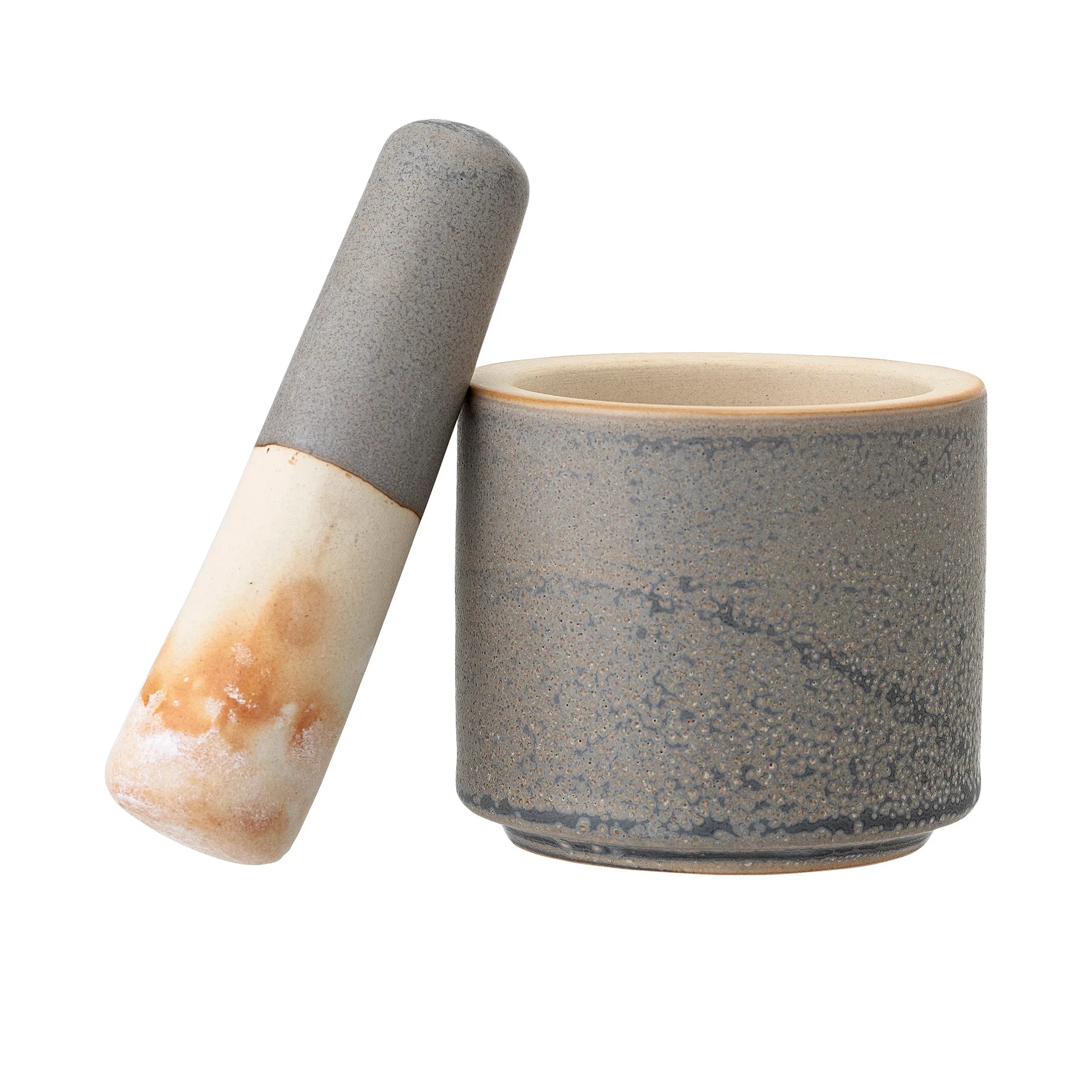 Kendra mortel stoneware, Grey Bloomingville