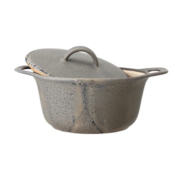Kendra serving casserole dish stoneware - Grey - Bloomingville