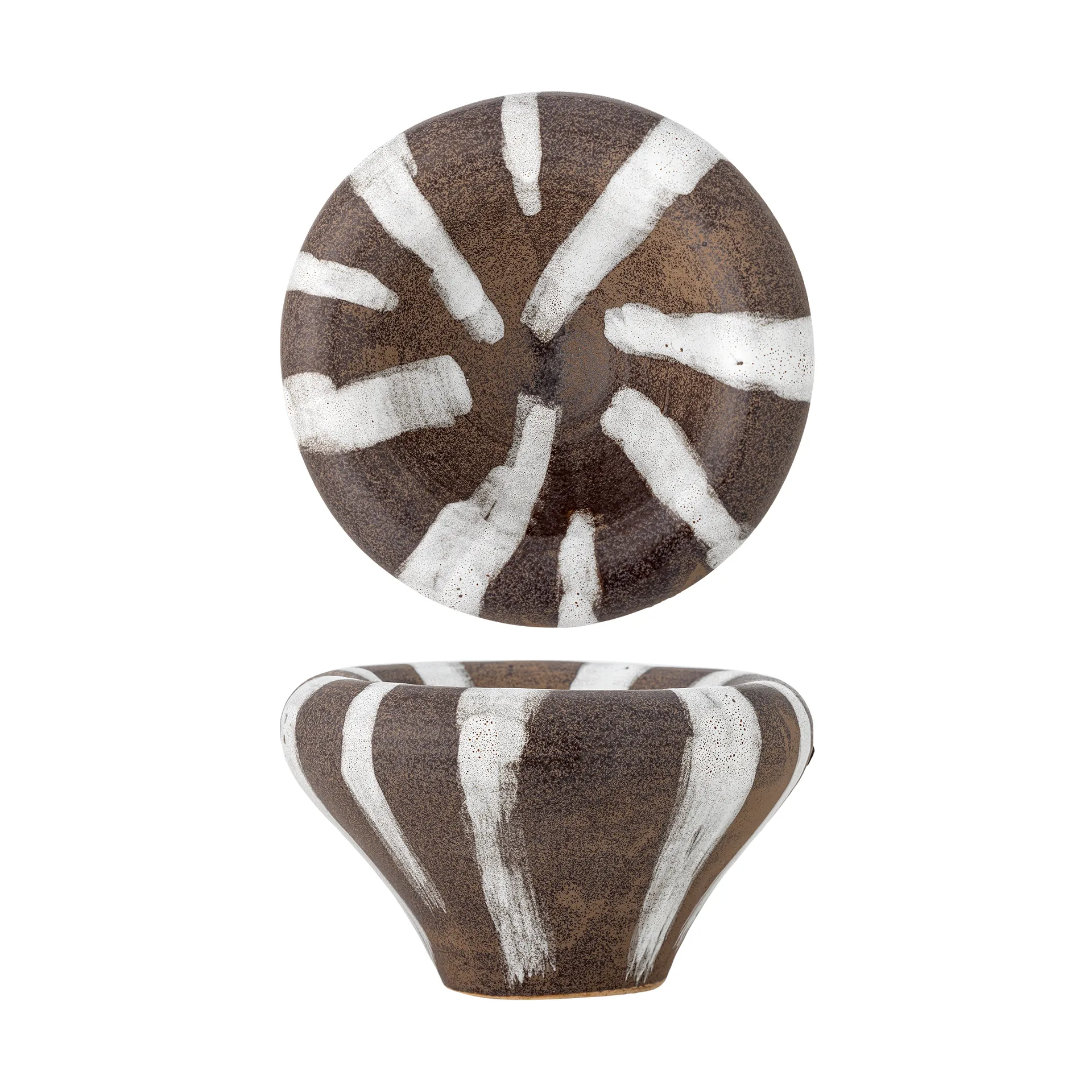 Ladris bowl Ø23 cm, Brown Bloomingville