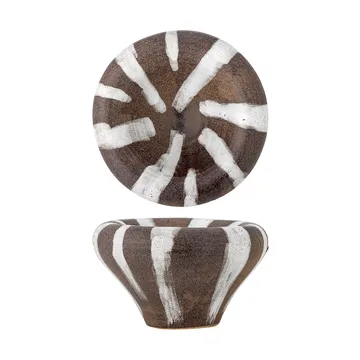 Ladris bowl Ø23 cm - Brown - Bloomingville