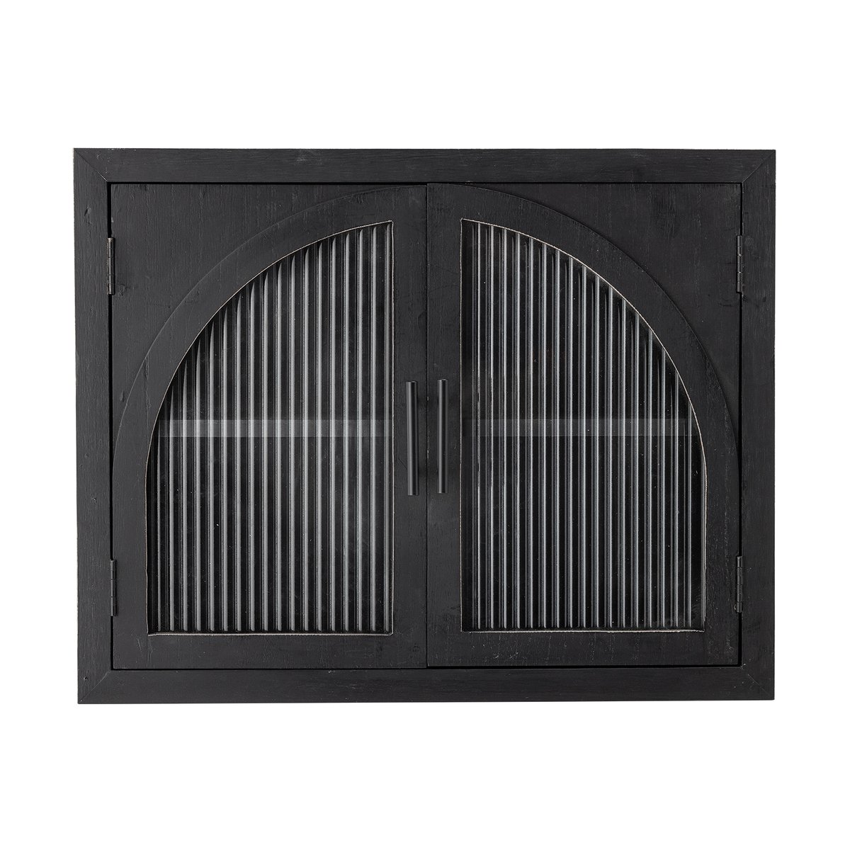 Bloomingville Lario wall cabinet 62x49x23 cm Black pine
