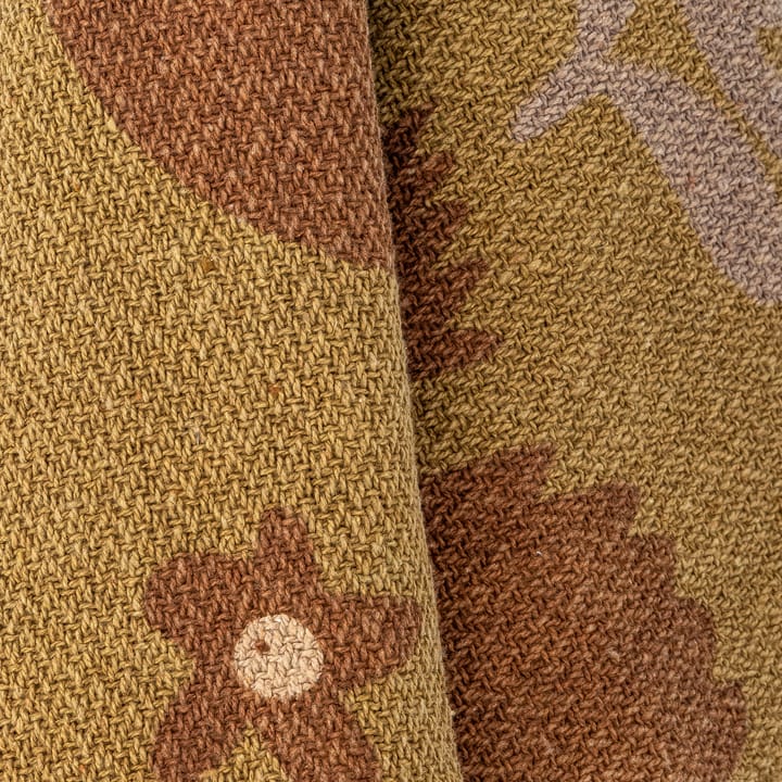 Lark cotton throw 130x160 cm - Yellow - Bloomingville