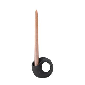 Lavinia candle stick - Black - Bloomingville