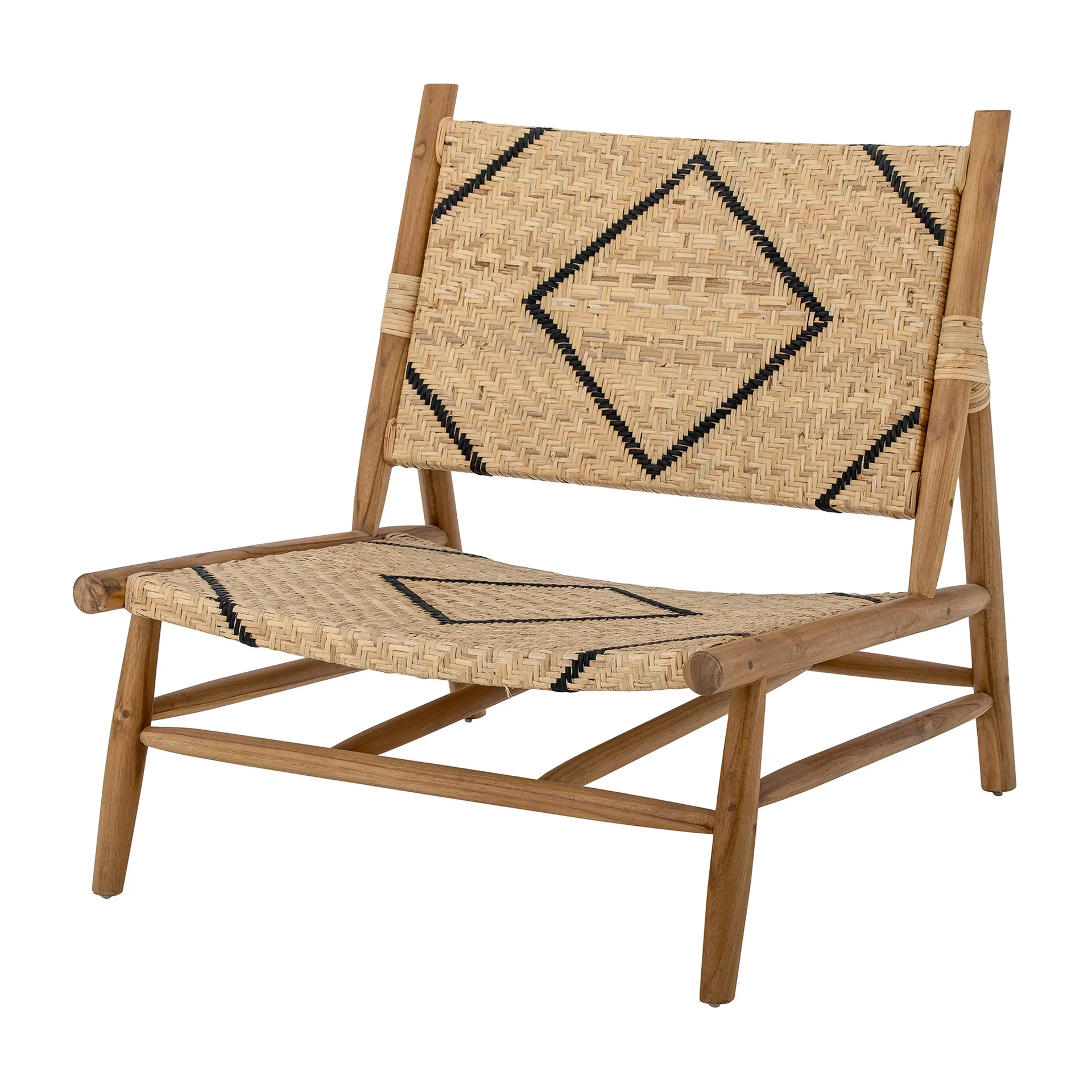 Lennox lounge chair, Natural-teak Bloomingville